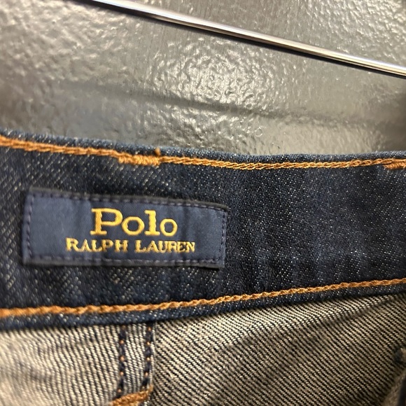 Polo by Ralph Lauren sz 27 EUC/ near new wide leg  Classic Blue Bootcut Jeans - Picture 8 of 14